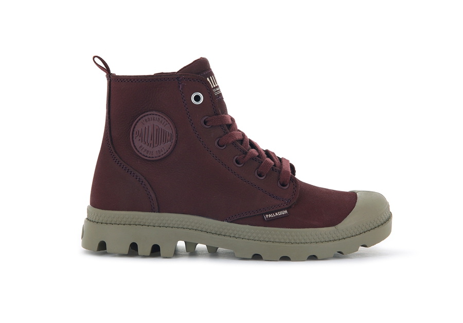 Palladium Pampa Hi Zip Sl Schokolade | IXP6153OJ