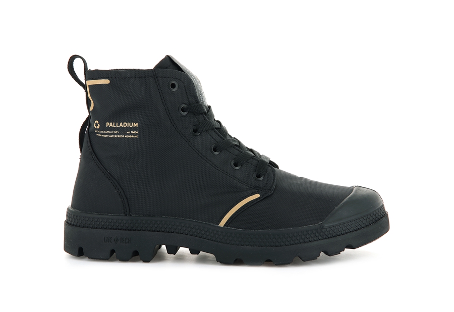 Palladium Pampa Lite+ Recycle Wp+ Schwarz | RAW9163RE
