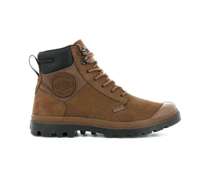 Palladium Pampa Shield Wp+ Lux Schokolade | MVR8024ZL