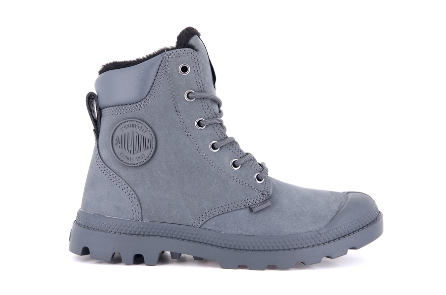 Palladium Pampa Sport Cuff Wps Dunkelgrau | BJI917VI