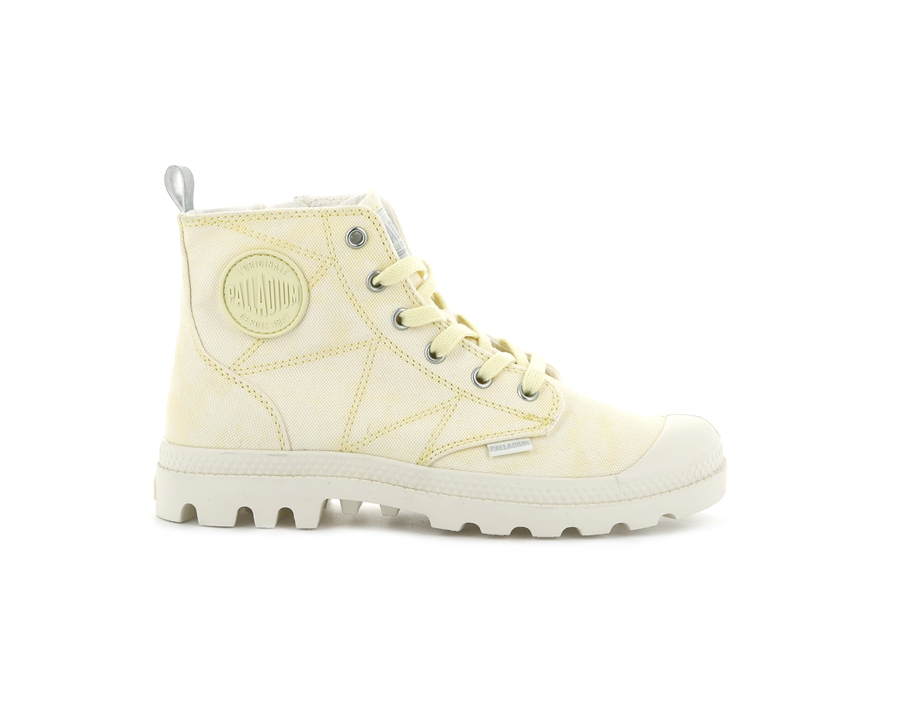 Palladium Pampa Zip Desertwash Gelb | RUI788ON